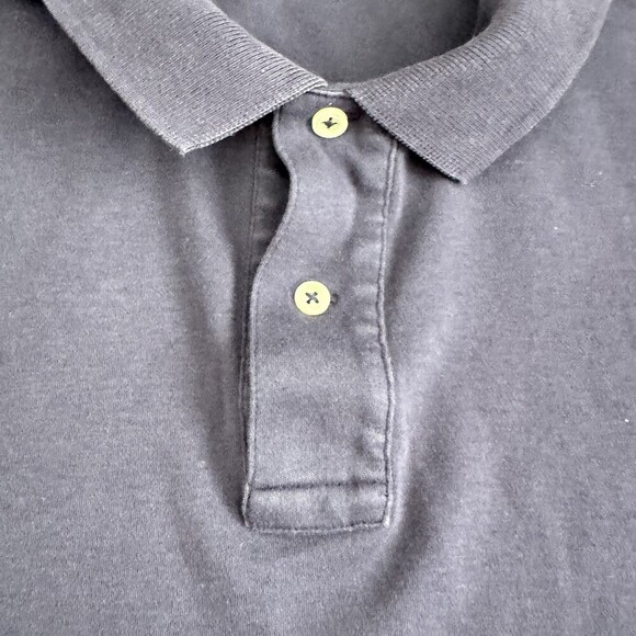 Polo Ralph Lauren Men's XL Polo Shirt Navy Blue Short Sleeve Red Pony Logo GUC - Picture 6 of 8